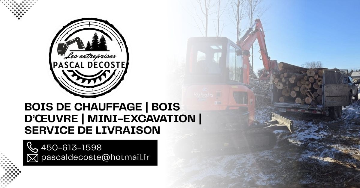 Bannière Les Entreprises Pascal Decoste